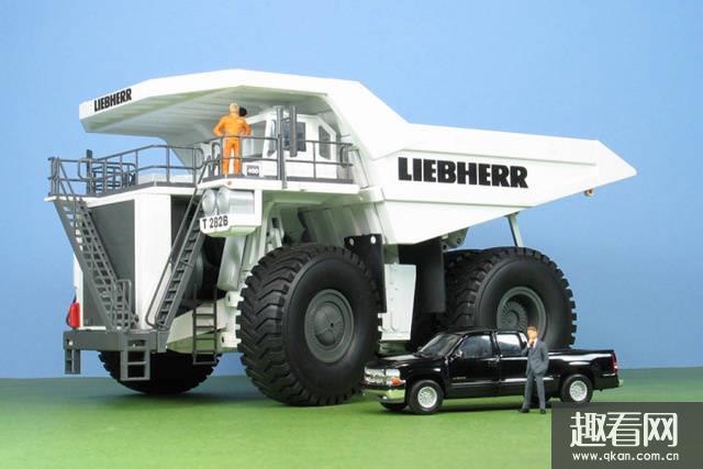 世界最高大的车，利勃海尔T282长达15米宽达97米(已停产)