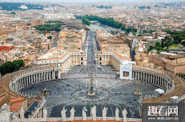 世界上人口最少的首都，梵蒂冈首都梵蒂冈城(约800人)