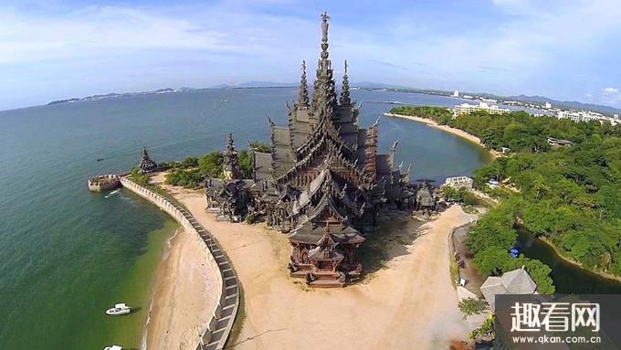 世界上最出名的寺庙，泰国的真理寺木制艺术品（精美震撼）