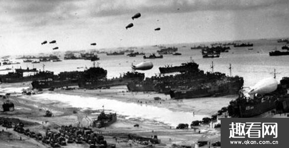 世界上最大的海上登岸战，诺曼底登岸战_第两次世界大战