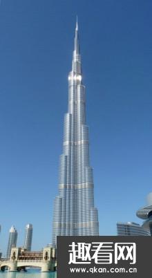 世界最高楼排名前三名，第一名位于迪拜 第三名在中国