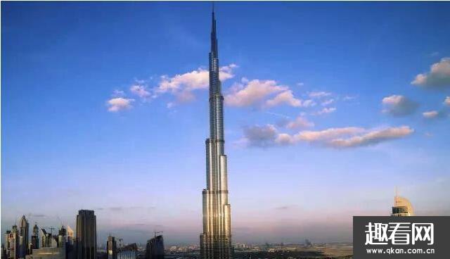 世界上最高的修筑是何处，位于迪拜的哈利法塔_高828米